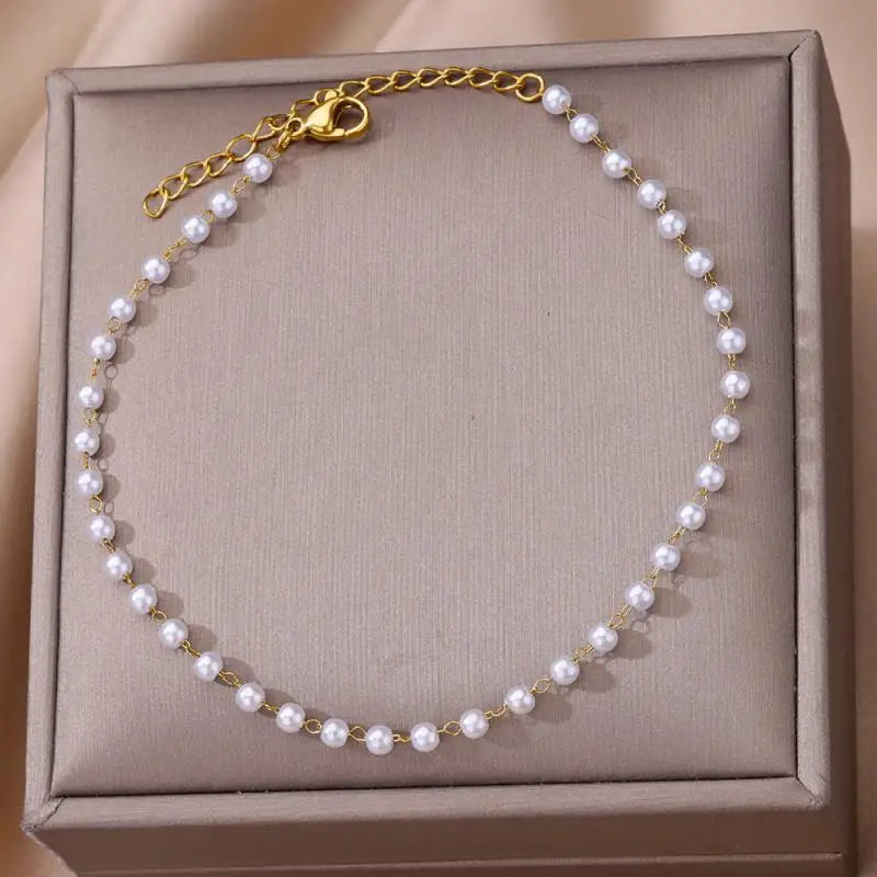 Soléa Pearl Anklet