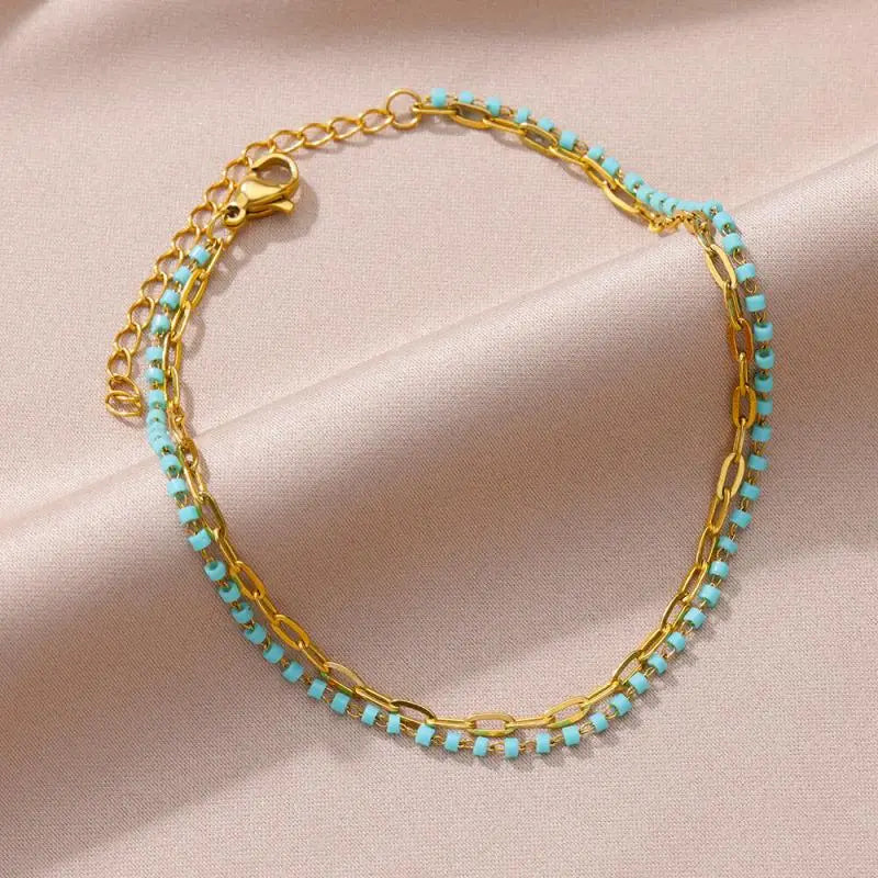 Soléa Pearl Anklet