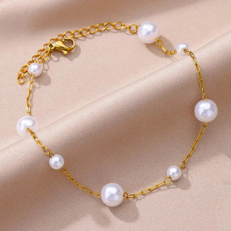 Soléa Pearl Anklet