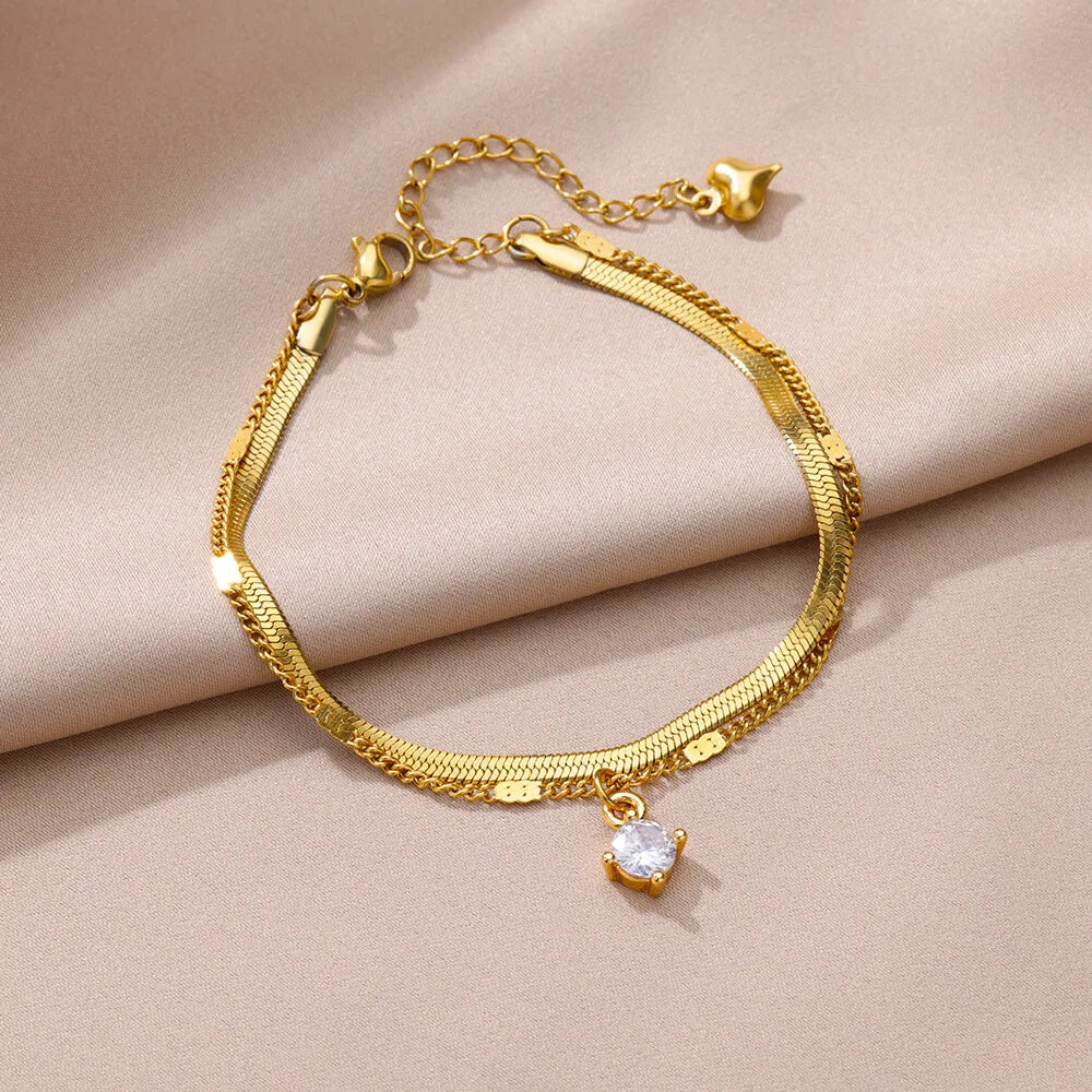 Soléa Pearl Anklet