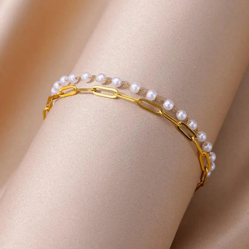Soléa Pearl Anklet