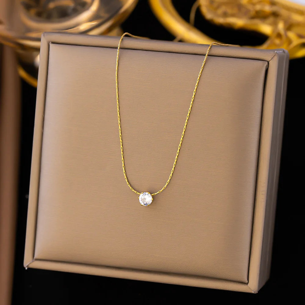Lumière Zircon Choker