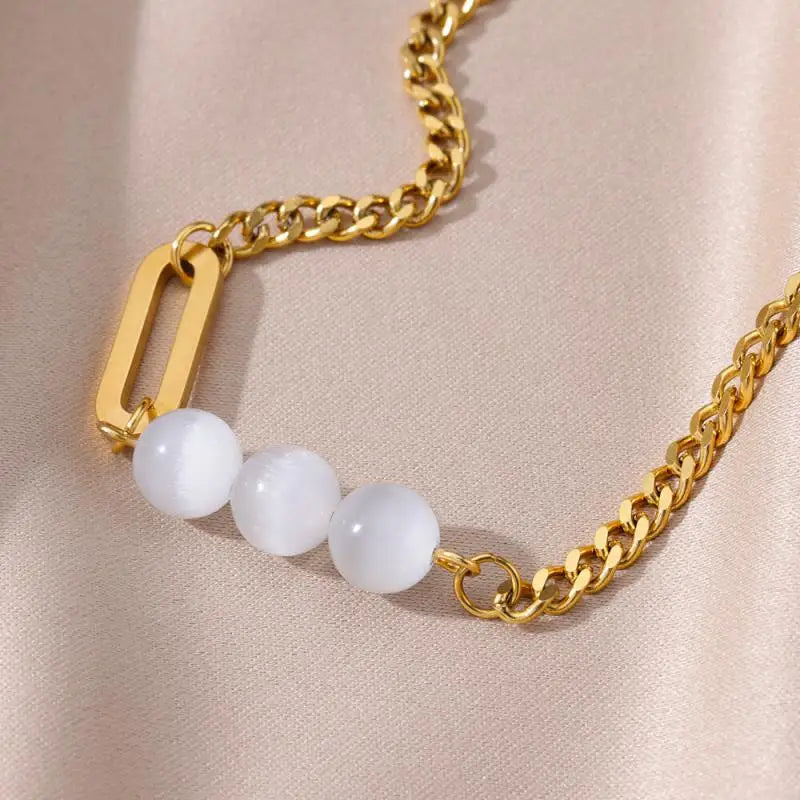 Soléa Pearl Anklet