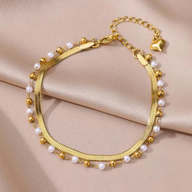 Soléa Pearl Anklet