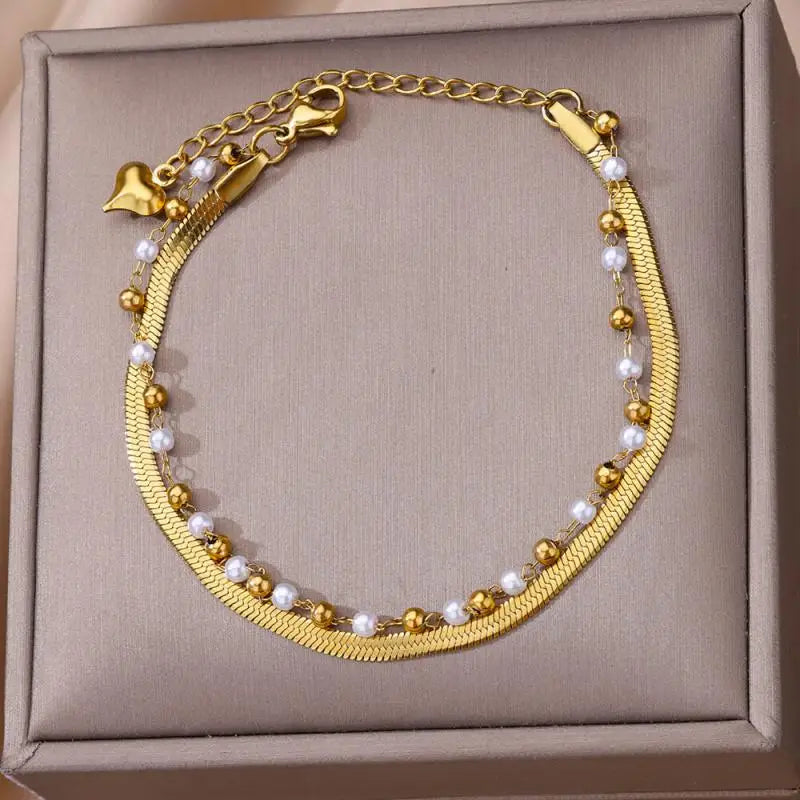 Soléa Pearl Anklet