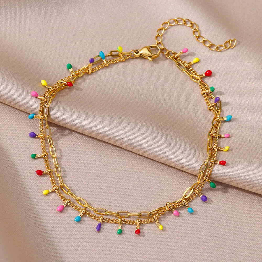 Soléa Pearl Anklet