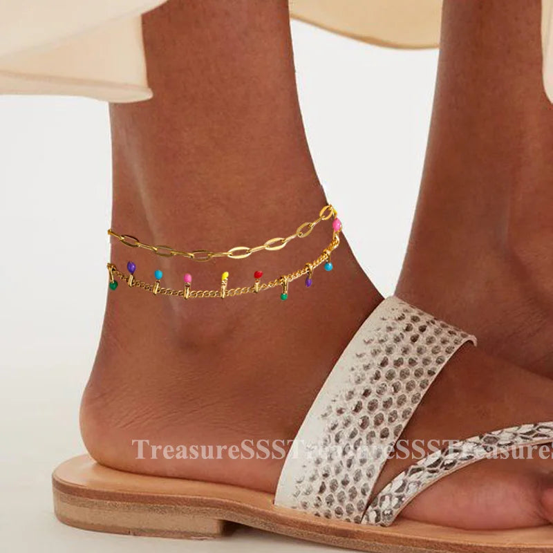 Soléa Pearl Anklet