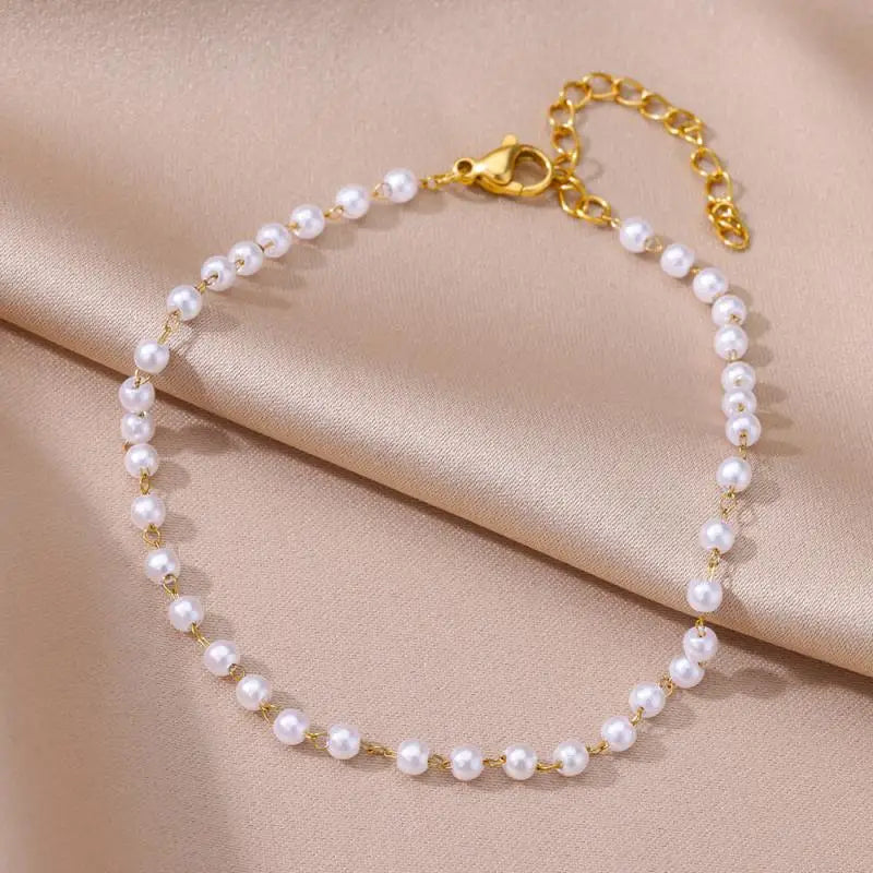 Soléa Pearl Anklet