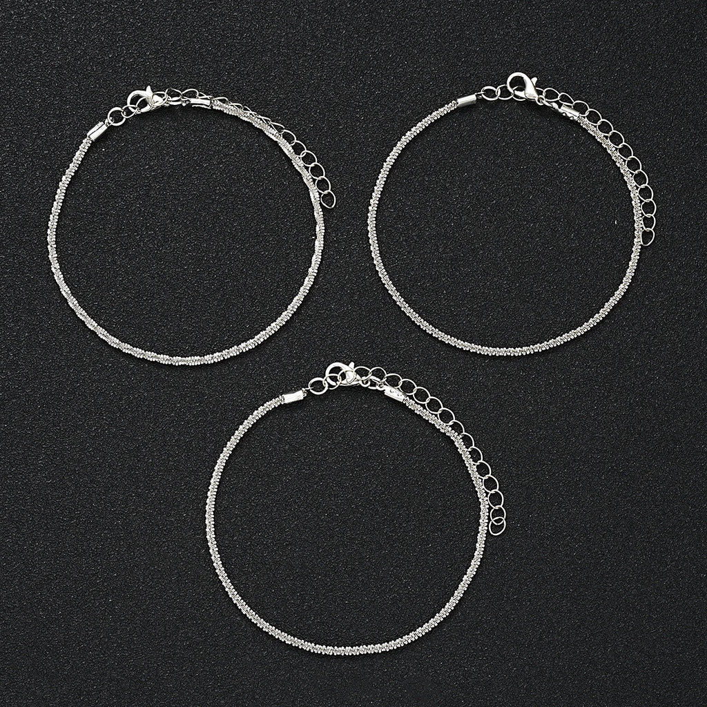Lunara Charm Anklet Set