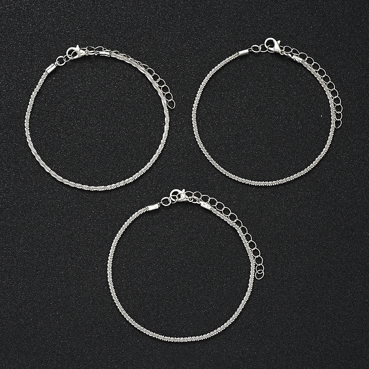 Lunara Charm Anklet Set