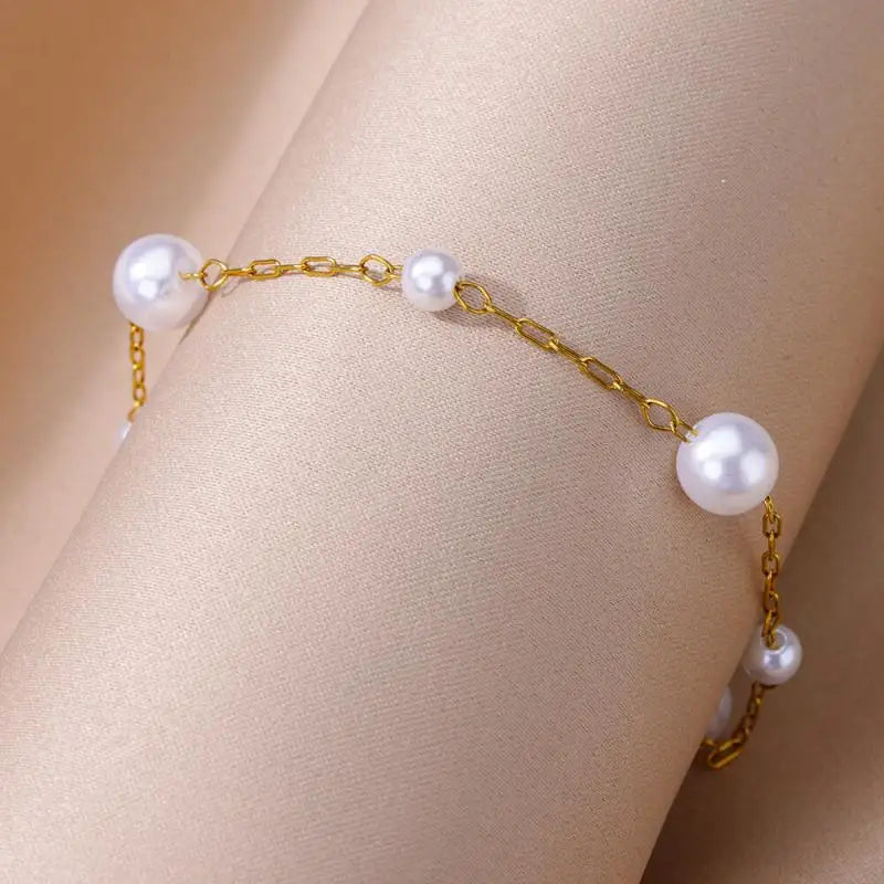 Soléa Pearl Anklet
