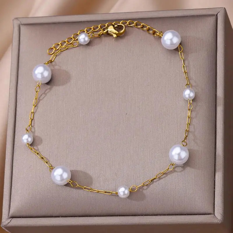 Soléa Pearl Anklet
