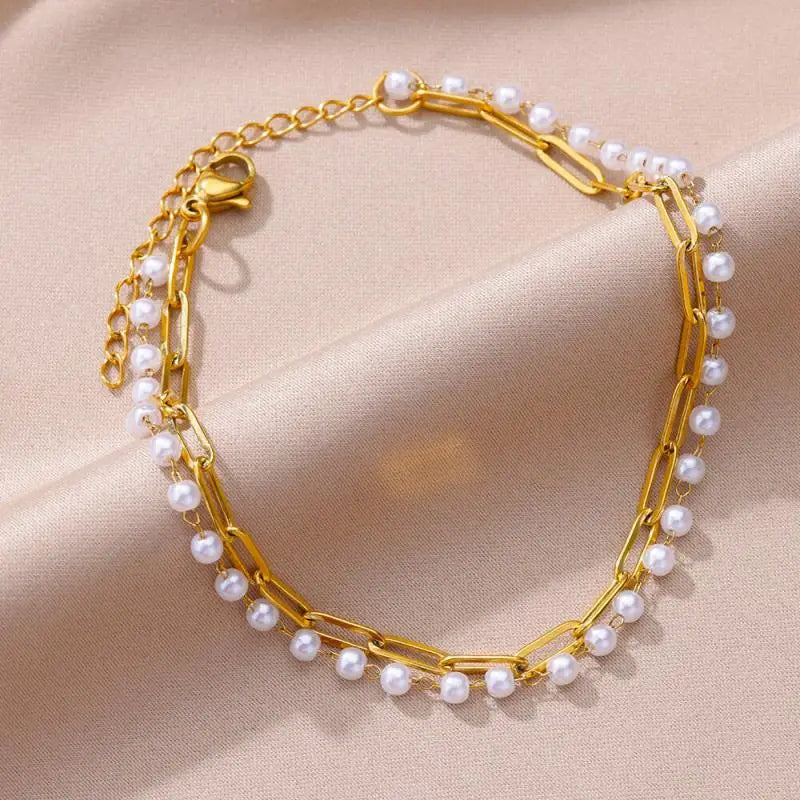 Soléa Pearl Anklet