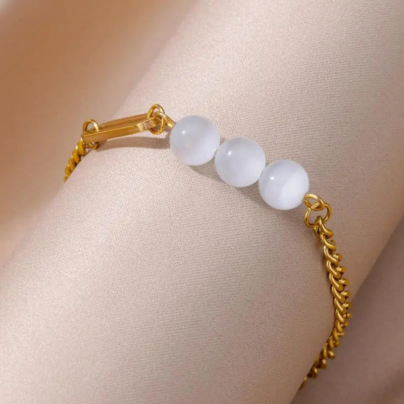 Soléa Pearl Anklet
