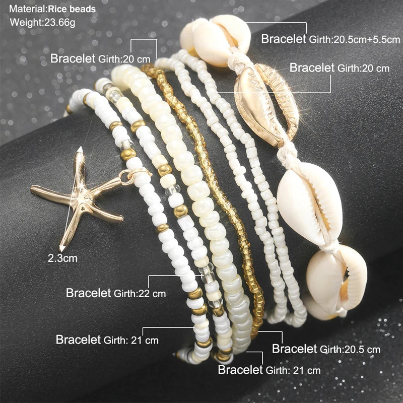 Seabreeze Anklet Set