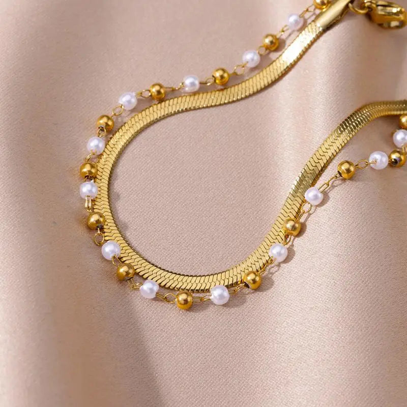 Soléa Pearl Anklet
