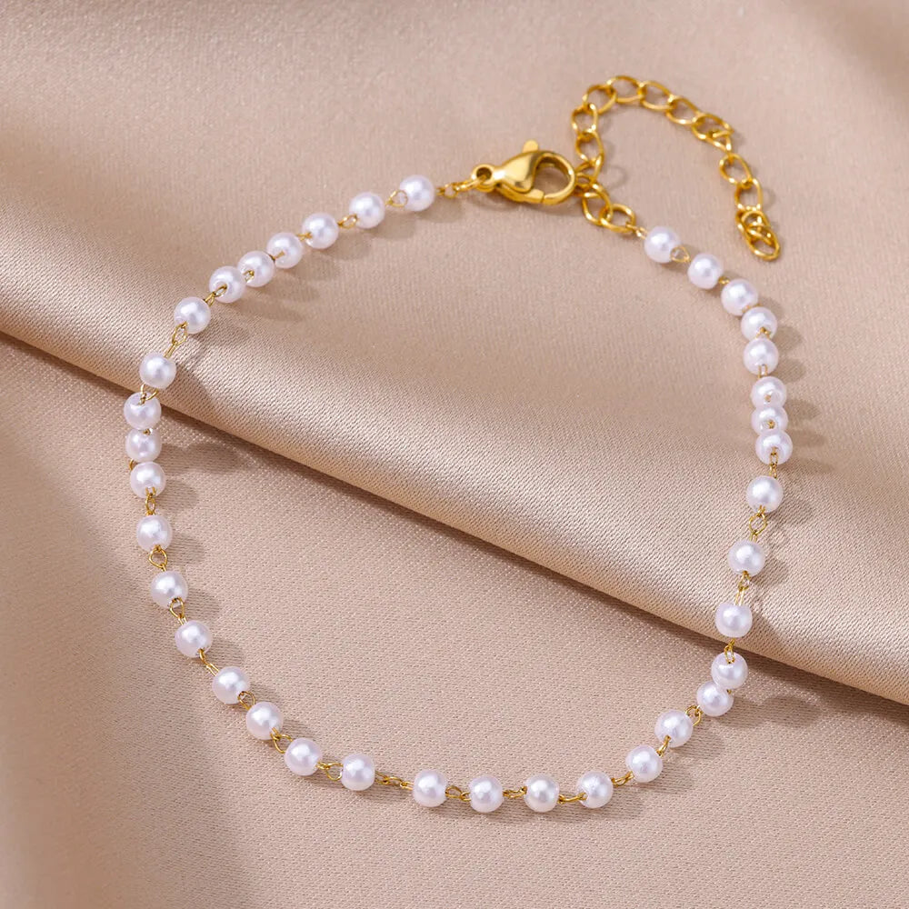Soléa Pearl Anklet