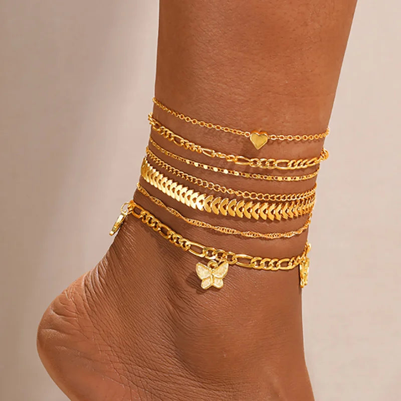 Seabreeze Anklet Set