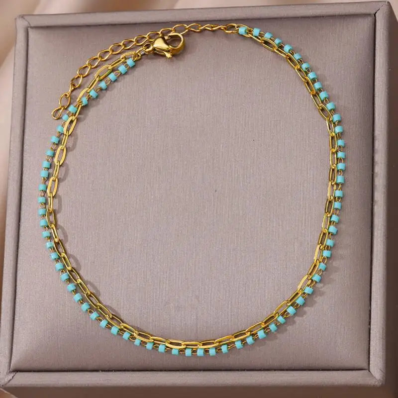 Soléa Pearl Anklet