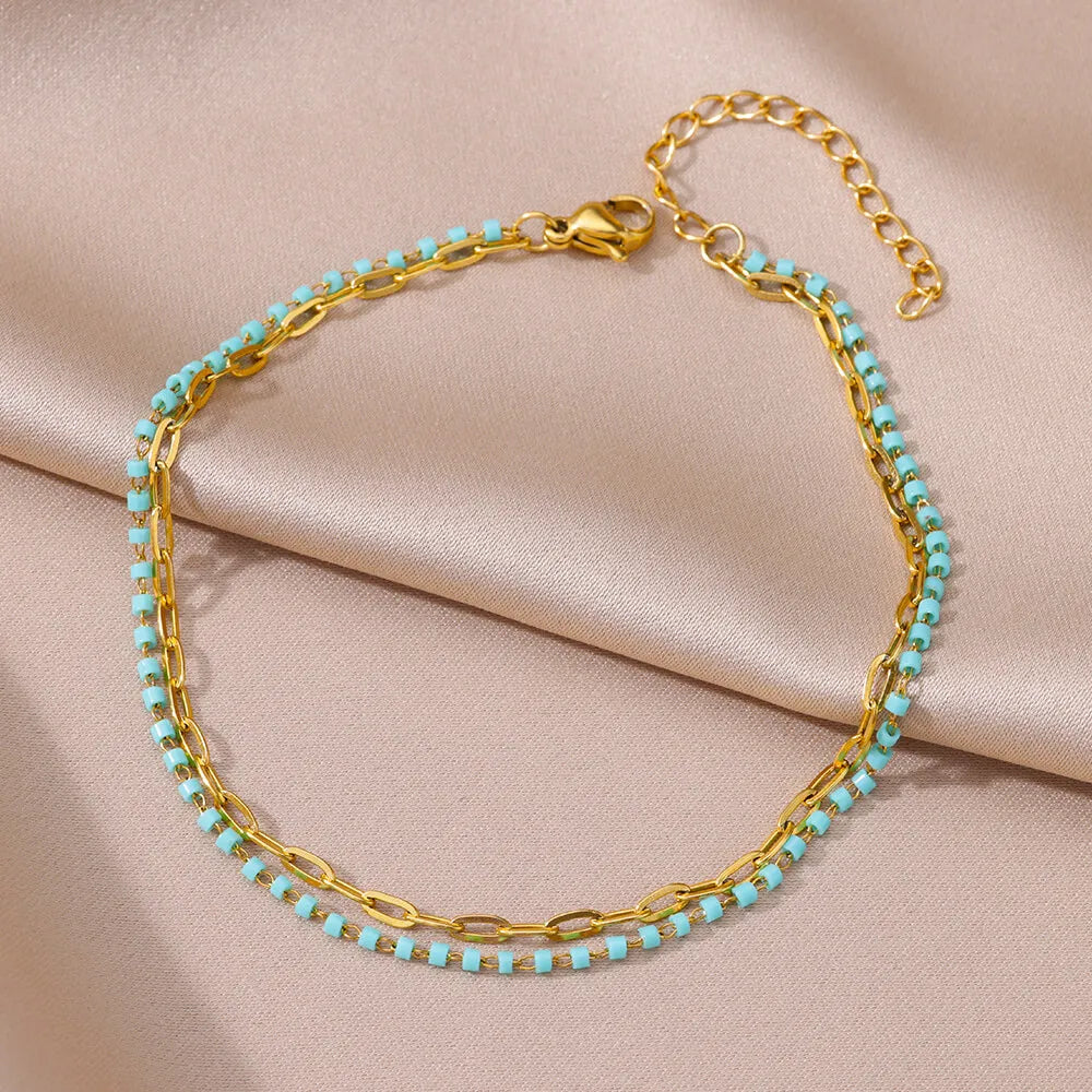 Soléa Pearl Anklet