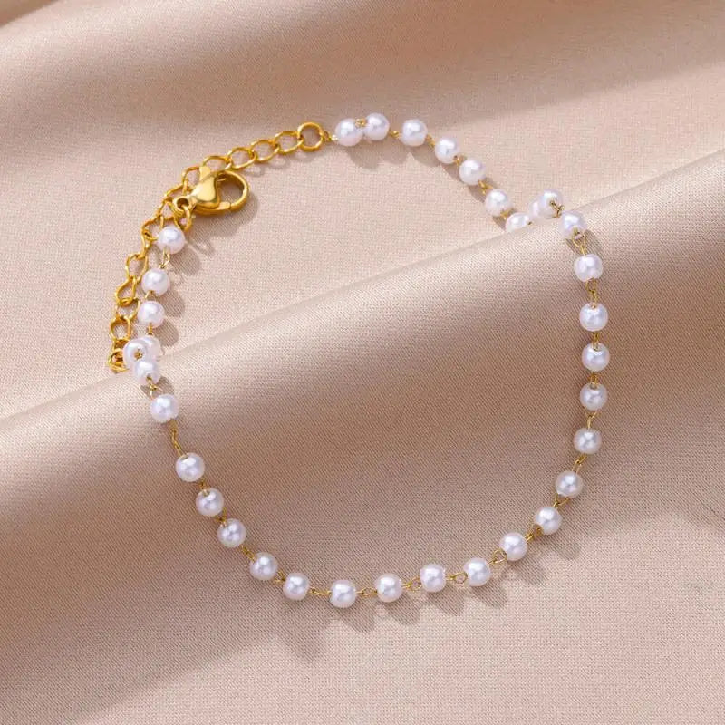 Soléa Pearl Anklet